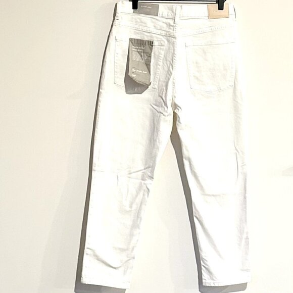 NWT Everlane The Cheeky Straight Jean in Bone - Size 30 Crop - Picture 8 of 9